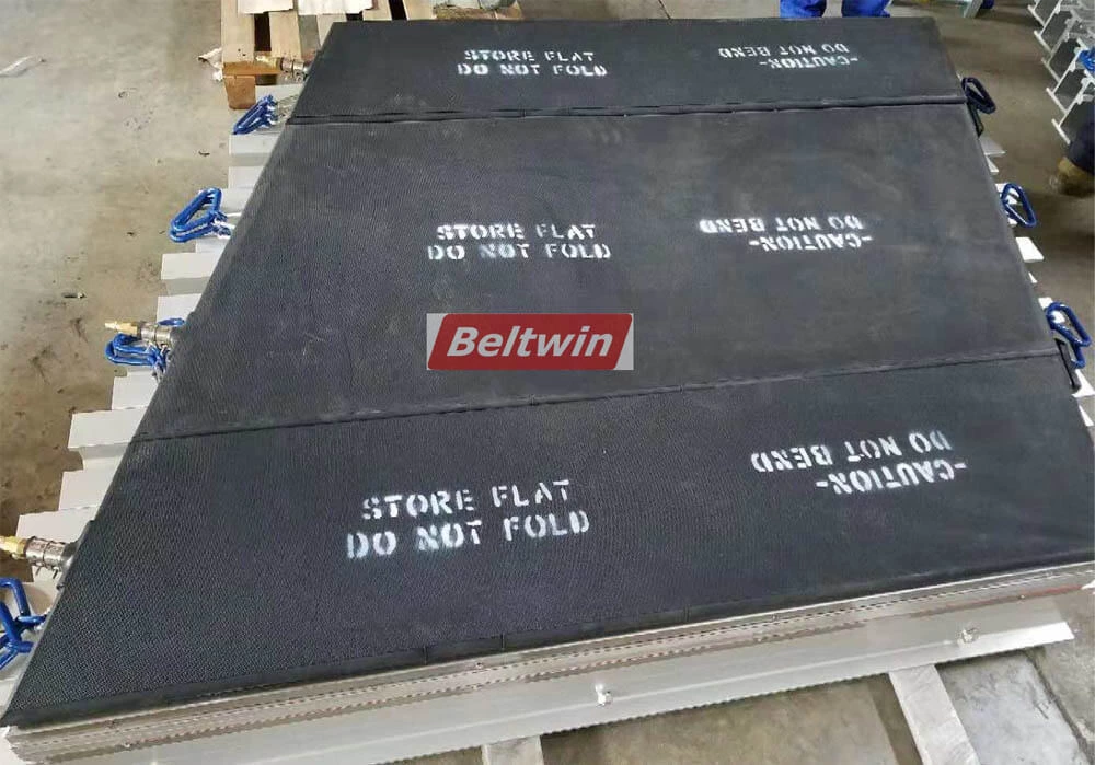 Vulcanizador de correia transportadora de borracha de cabo de aço de 3000 mm de largura DSLQ-S