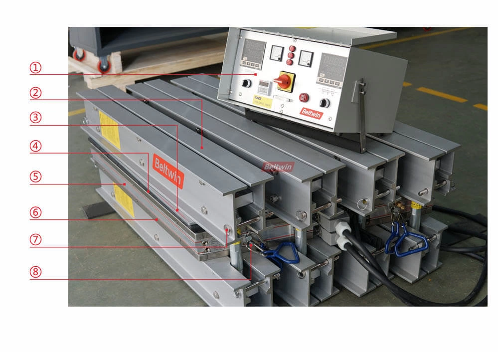 Vulcanizador DSLQ-S de Segunda Geração | Prensa de Vulcanização para Correia Transportadora de Borracha