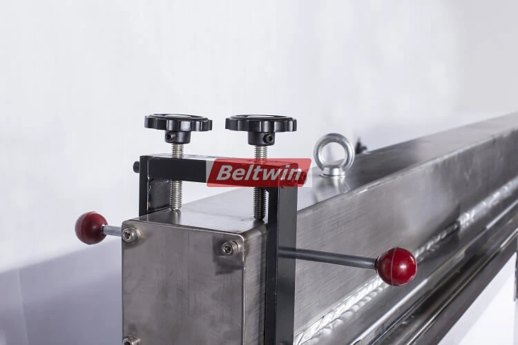 Prensa de emenda de correia de arrefecimento a água Corpo em aço inoxidável PB600-1600