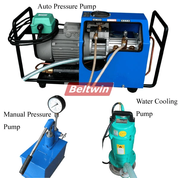 Prensa de vulcanização a quente de bolsa de água para correias transportadoras de borracha DSLQ-II