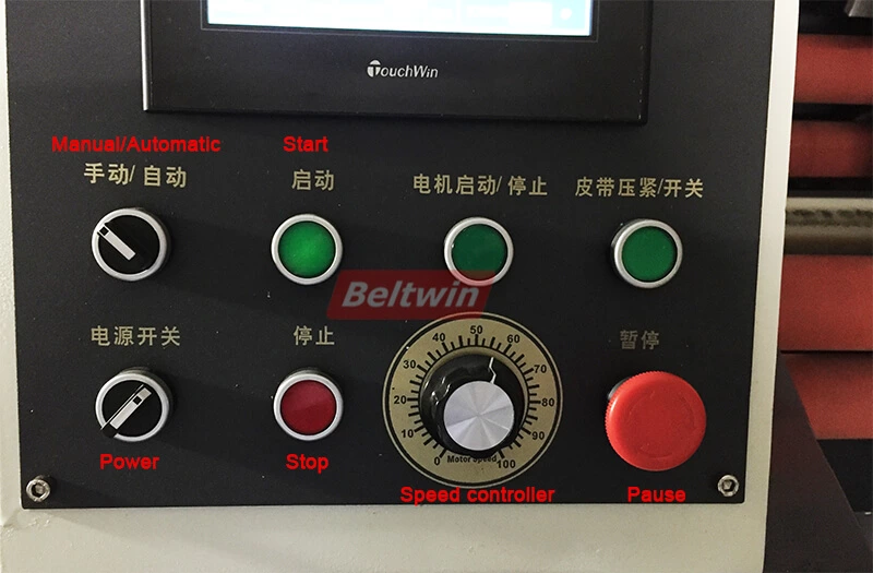 Máquina de perfuração de furos de máquina de perfuração de esteira transportadora de borracha PU PVC TD-1000