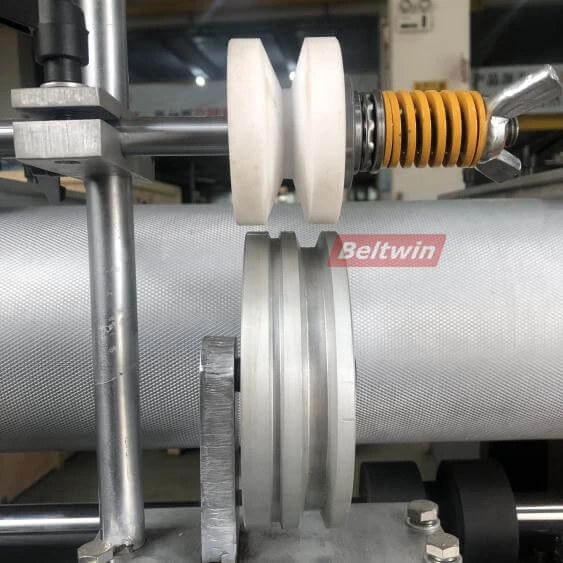 Máquina de solda guia para esteira transportadora de PVC PU QB1000