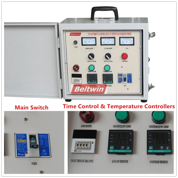 Vulcanizadores Hidráulicos DSLQ-H | Prensa de Vulcanização para Correia Transportadora de Borracha