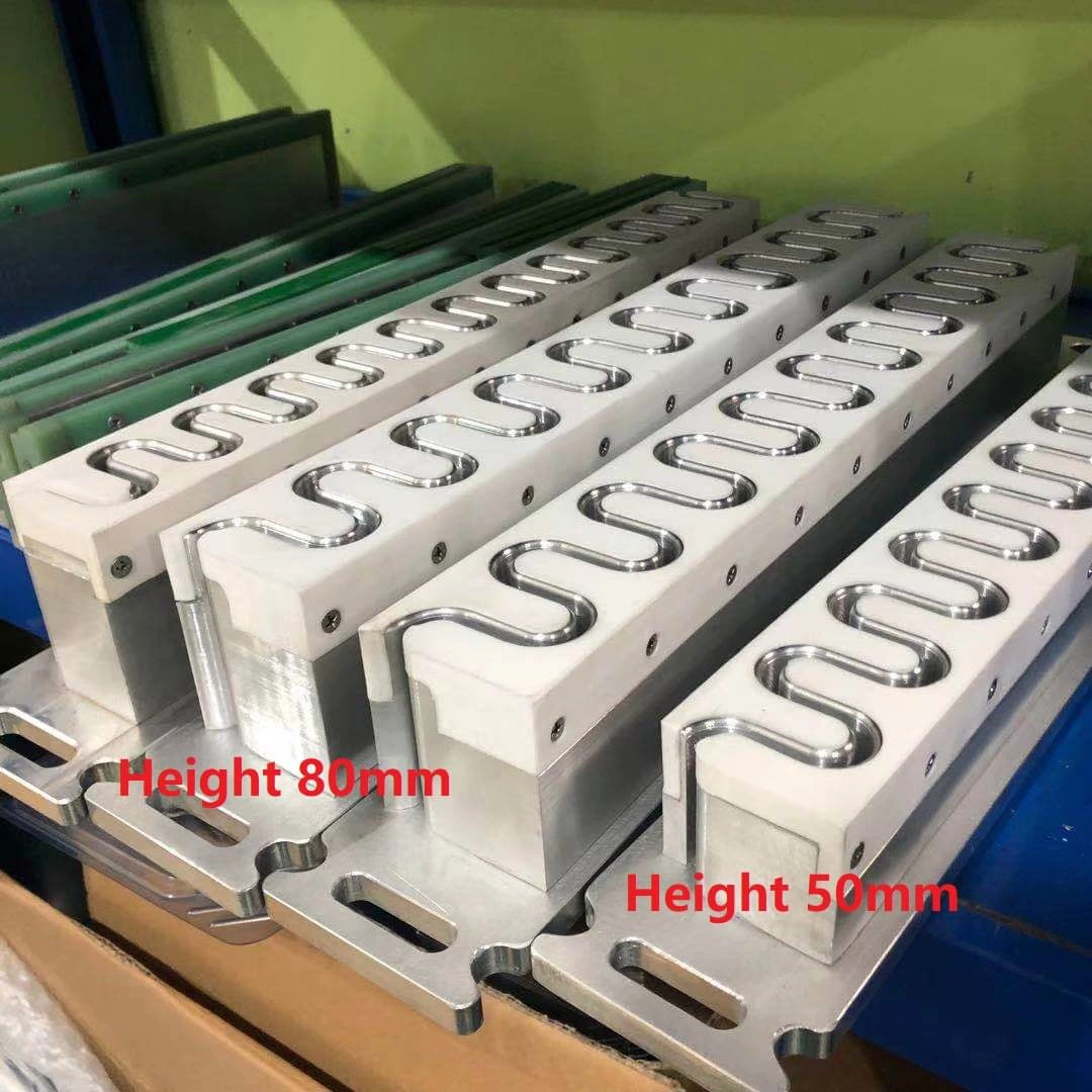 Moldes de Guia de Presilhas de Correia Transportadora, Parede Lateral e Perfis para Soldagem de Correia de Alta Frequência