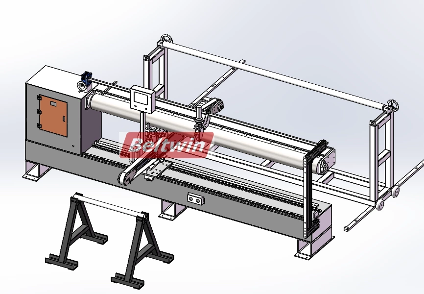 Máquina de soldadura de guia de correia/parede lateral QB2000S-3000S
