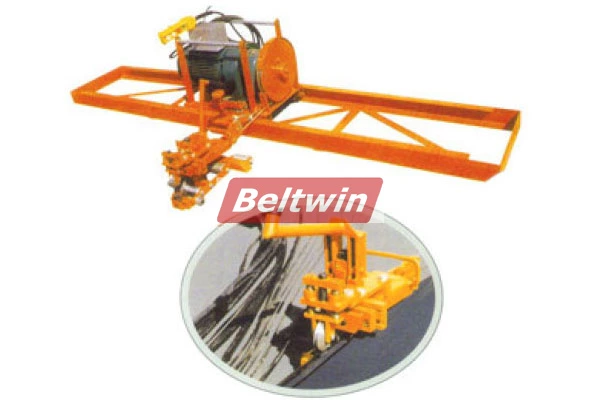 Decapador de correia transportadora de borracha ST com cabo de aço | Máquina de divisão de dobras de correia EP