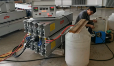 Vídeo de resfriamento de máquina de esteira transportadora de borracha vulcanizada