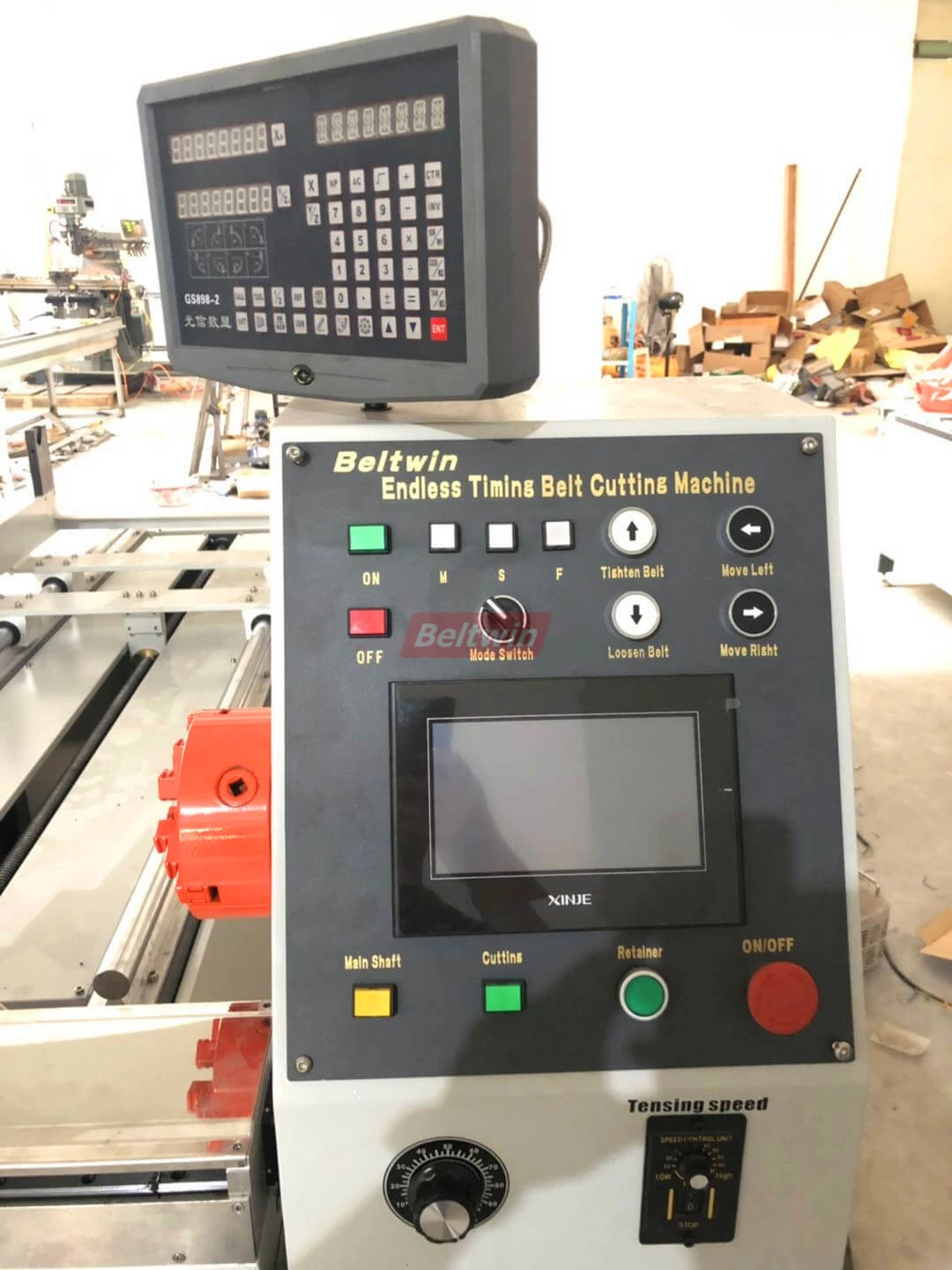 Máquina de corte automática de correia dentada com potência dupla 120V/220V