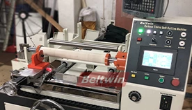 Máquina de corte de correia sem fim automática Beltwin entrega para a Tailândia