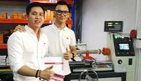 Viagem à Tailândia 2019: Feedback do cliente na Tailândia para a imprensa de resfriamento de ar dia 4