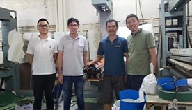 Viagem à Tailândia 2019: Feedback do cliente na Tailândia para a imprensa de resfriamento de ar dia 5