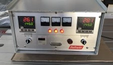 Operação da caixa de controle do vulcanizador