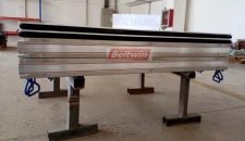 Placa de aquecimento vulcanizador 710*1420mm 22 graus com saco de pressão e placa de compensação de pressão, terno para vulcanizador secional Almex, navio para a Austrália.