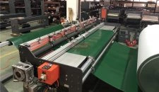 Cortador de correia transportadora Beltwin com enrolador e rebobinador