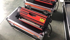 Teste de prensa de resfriamento de ar antes da entrega em fevereiro de 2020