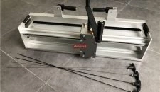 Como operar o fixador de rolos manual