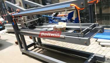 Máquina de solda de presilha personalizada especial Beltwin para cinto de PVC/PU de 1500 mm de largura