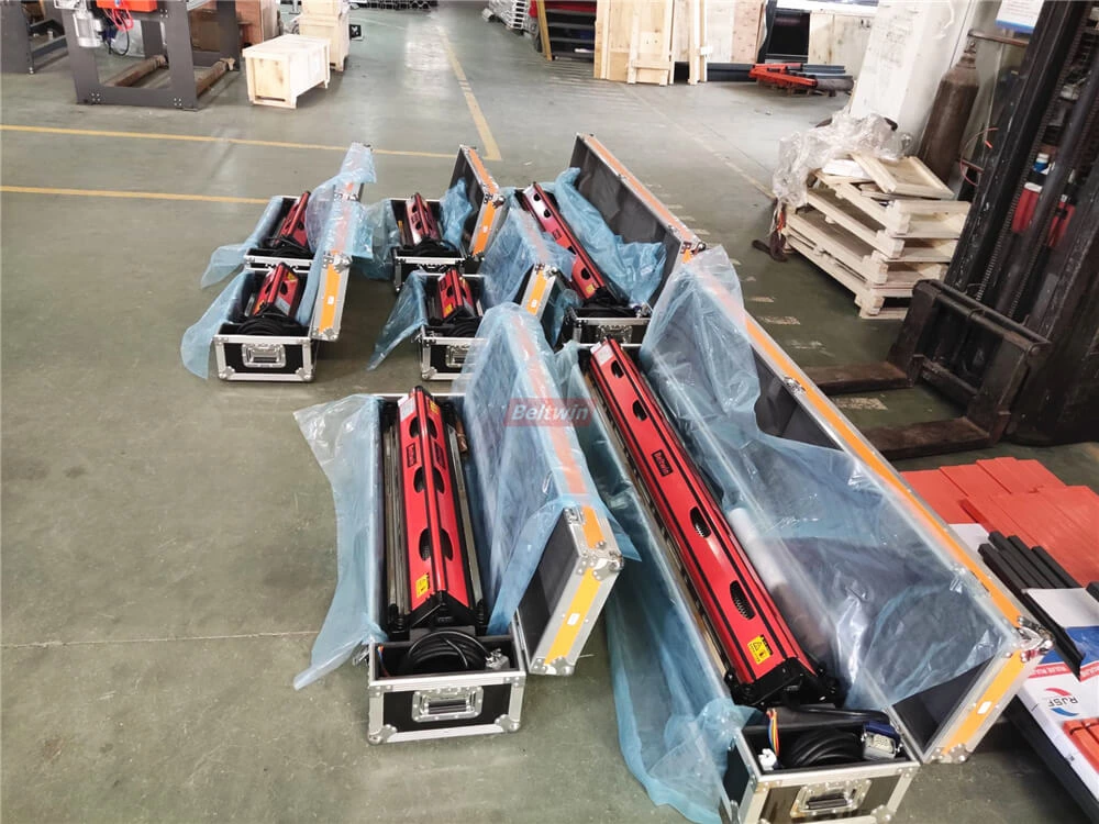 Prensa de resfriamento de ar de 7 peças enviada para o Chile