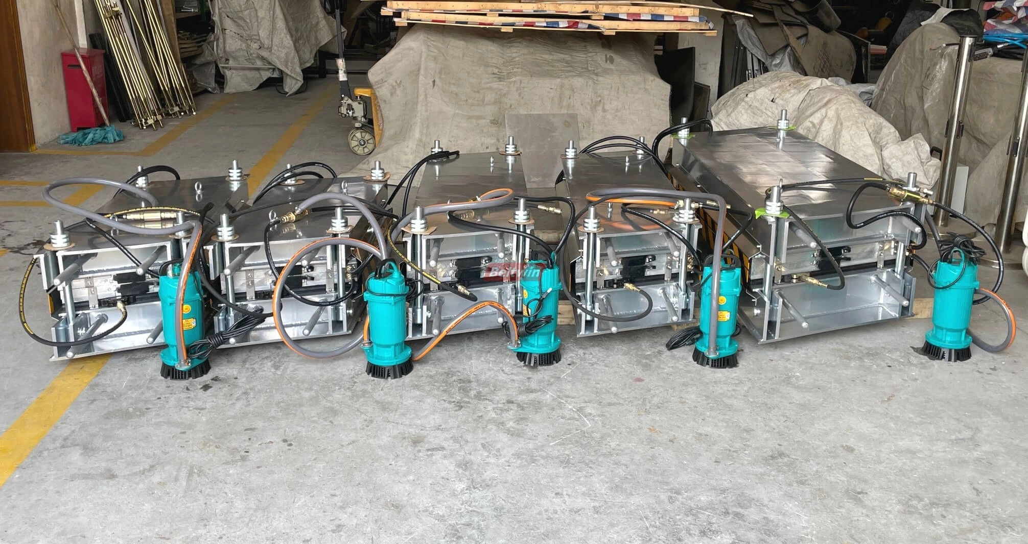 Beltwin 5 conjuntos de 2 peças tipo vulcanizador para cinto de 600-1000-1200mm