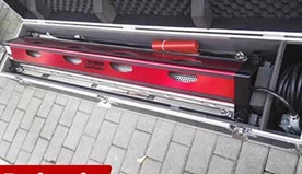 Prensa de refrigeração a ar 1200 e perfurador de dedo pneumático 1000 entrega para a Venezuela