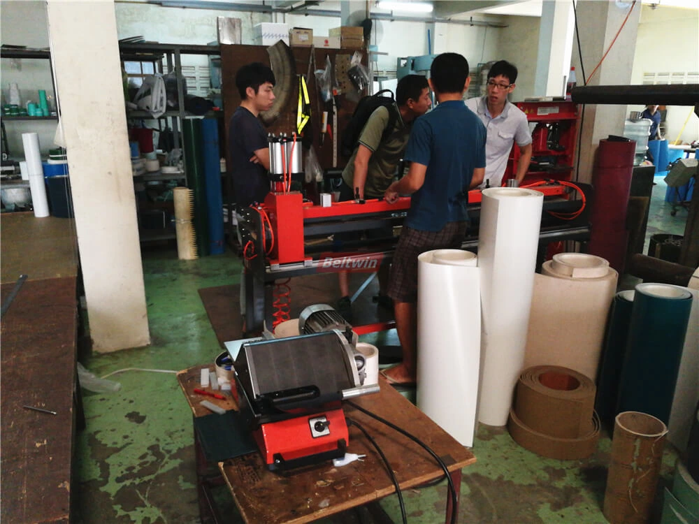 Viagem à Tailândia 2019: Feedback do cliente na Tailândia para a imprensa de resfriamento de ar dia 5