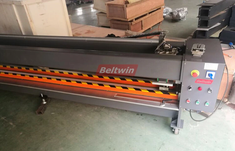 Entrega de máquinas de correia de PVC/PU Beltwin para o Reino Unido.