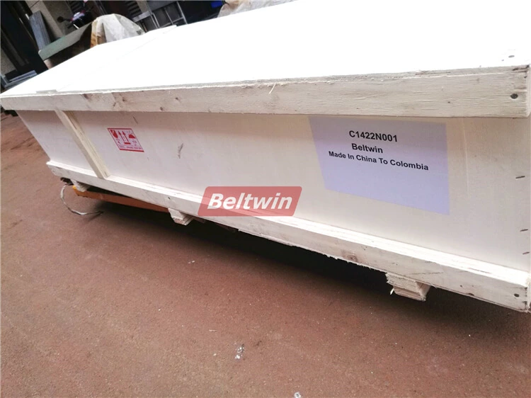Prensa de resfriamento a ar Beltwin PA-1200 Entrega na Colômbia