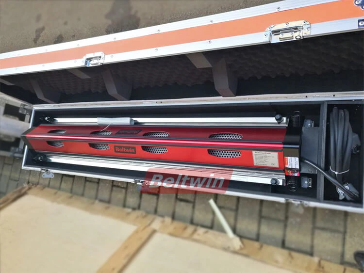 Prensas de resfriamento a ar Beltwin e perfuradores de dedo manuais entrega para a Nova Zelândia