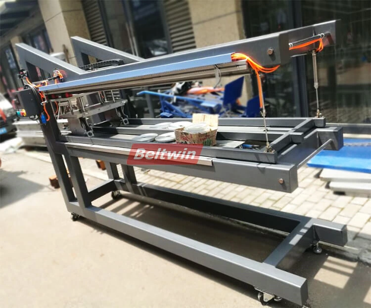 Máquina de solda de presilha personalizada especial Beltwin para cinto de PVC/PU de 1500 mm de largura