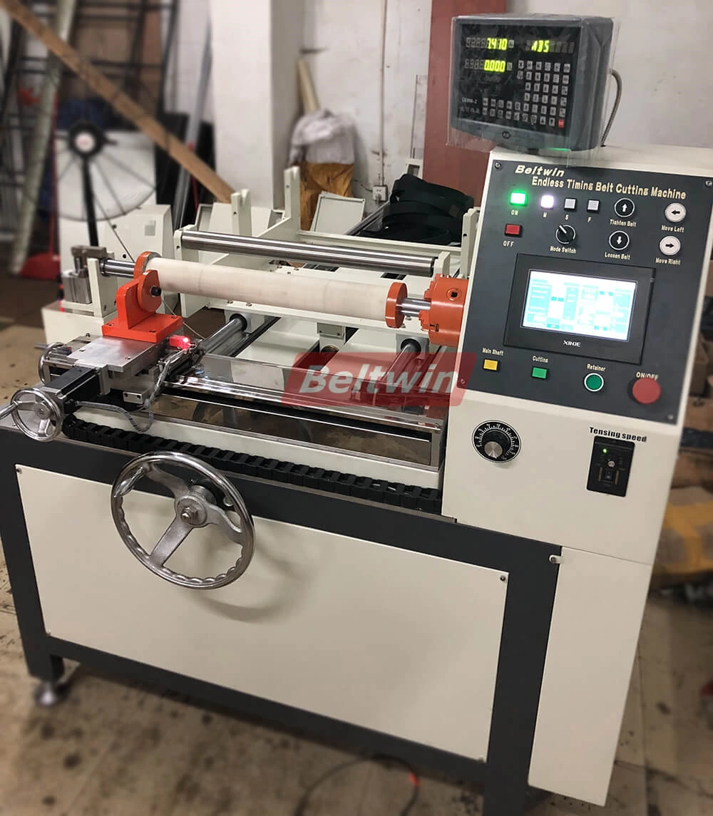 Máquina de corte de correia sem fim automática Beltwin entrega para a Tailândia