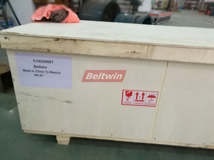 Máquina de solda guia Beltwin e furadeira manual entrega para o México