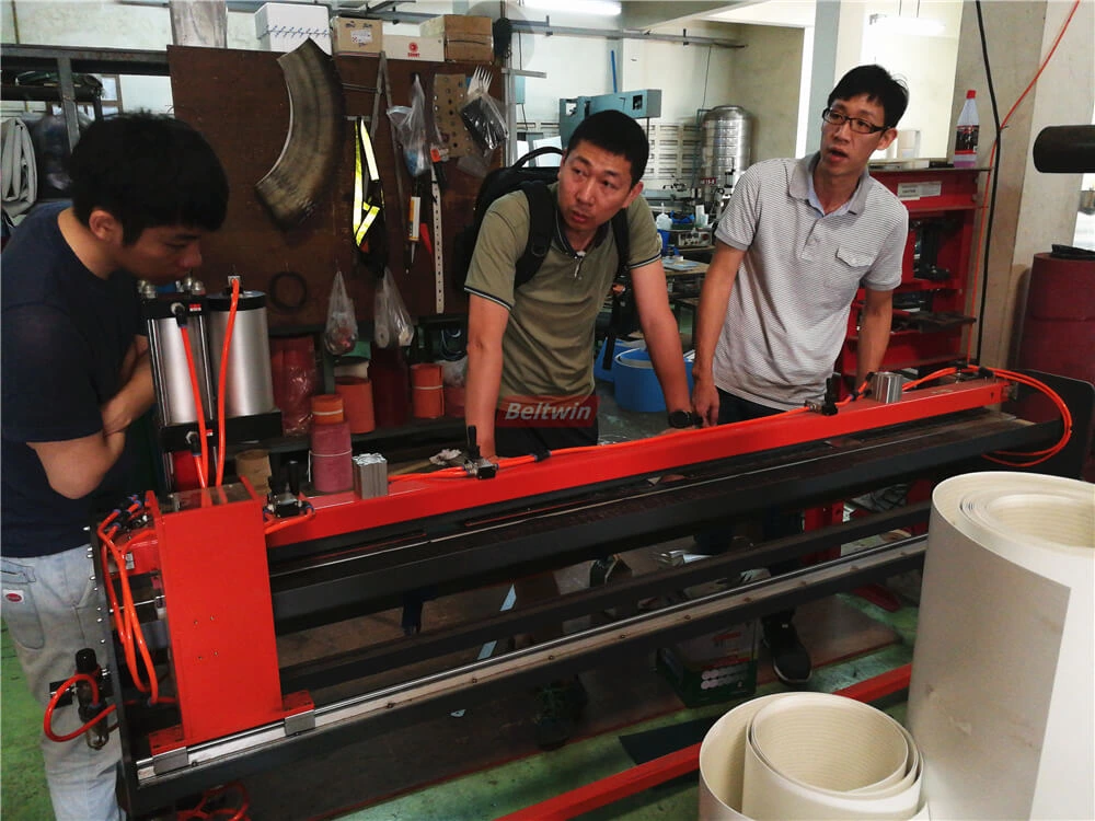 Viagem à Tailândia 2019: Feedback do cliente na Tailândia para a imprensa de resfriamento de ar dia 5-2