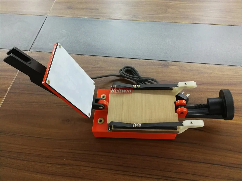 Prensa de emenda de correia clássica para fitas de eixo, correia plana e correia de máquina