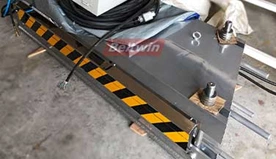 Beltwin 2 peças tipo quadro vulcanizador para entrega de cinto de 1200 mm.