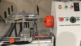 Entrega de máquina de corte de correia dentada semiautomática