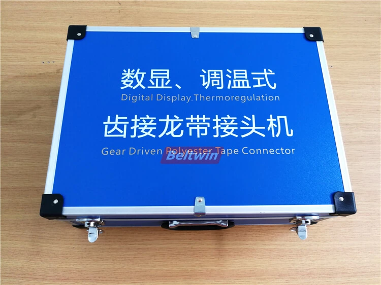 Prensa de braçadeira de aquecimento para correia tangencial de emenda de metal, correia de máquina, correia de transporte e processo