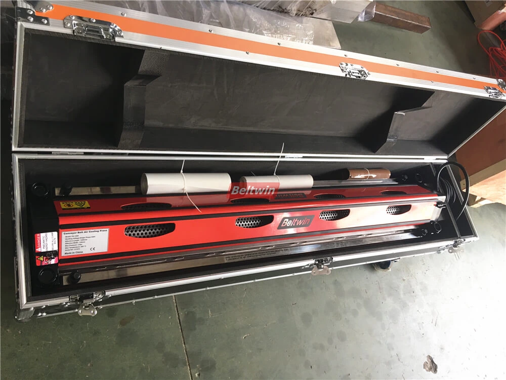 Entrega da prensa de resfriamento de ar PA1200 para o Chile