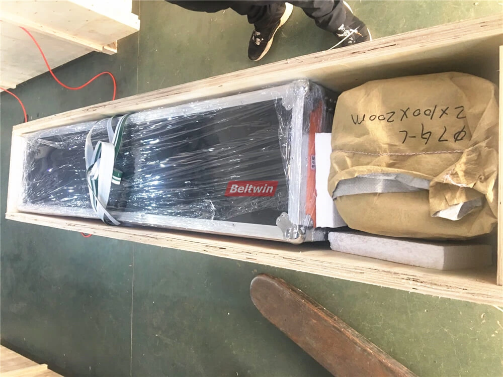 Entrega da prensa de resfriamento de ar PA1200 para o Chile