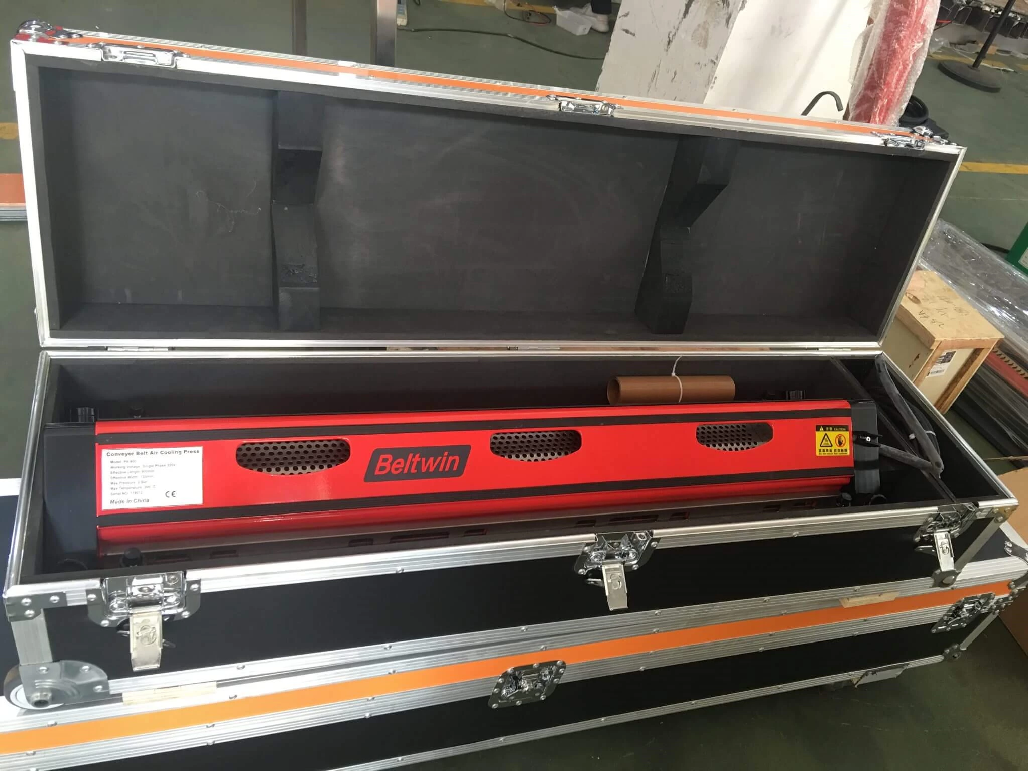 Prensa de resfriamento de ar PA900 e PA1500 entrega para a Alemanha