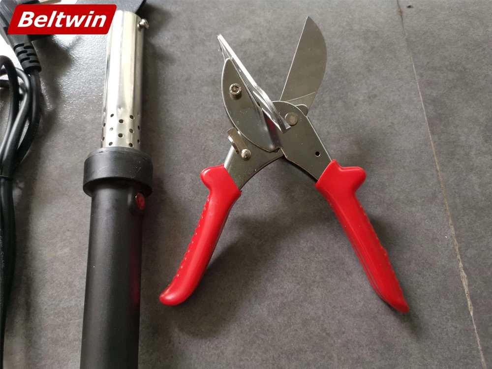 Kit de emenda de ferramenta de soldagem de correia V redonda PU