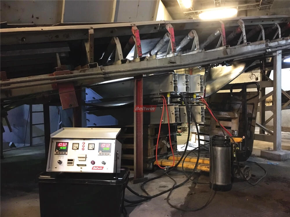 Vulcanizador de cinto de borracha na Noruega