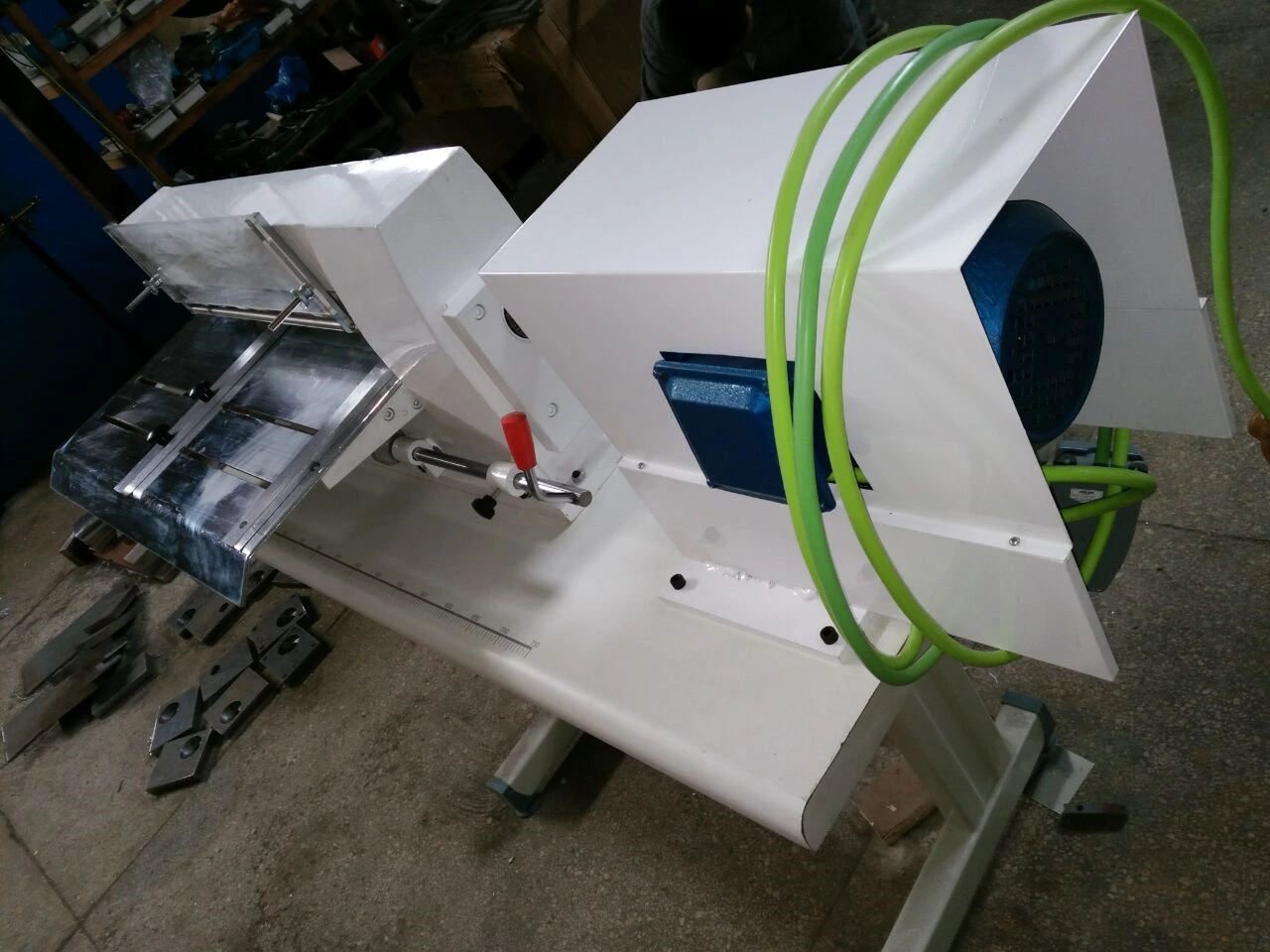 Máquina de corte longitudinal 600 para Holanda