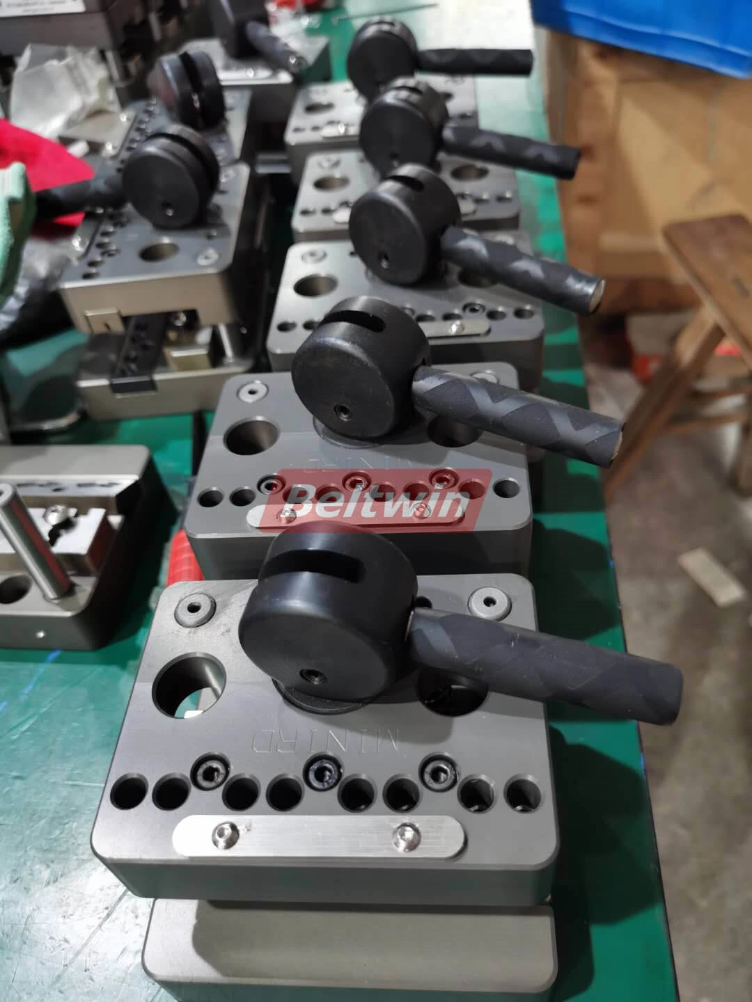 Ferramenta de instalação do fixador da correia transportadora de grampos emenda mecânica