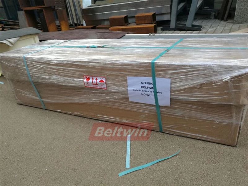 Prensa de resfriamento de ar PA-1200 Entrega para o México com embalagem de papelão.