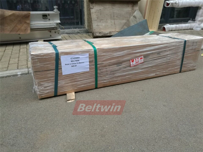 Prensa de resfriamento de ar PA-1200 Entrega para o México com embalagem de papelão.