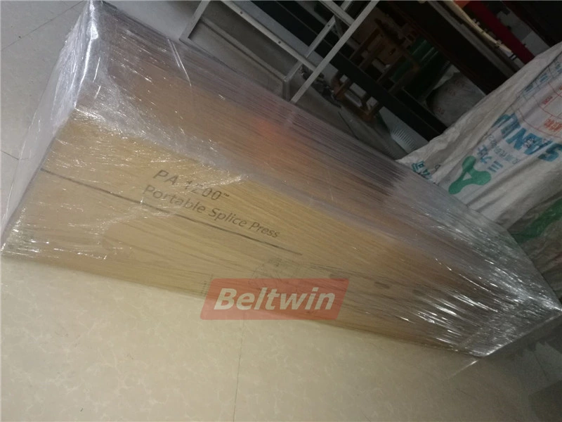 Prensa de resfriamento de ar PA-1200 Entrega para o México com embalagem de papelão.