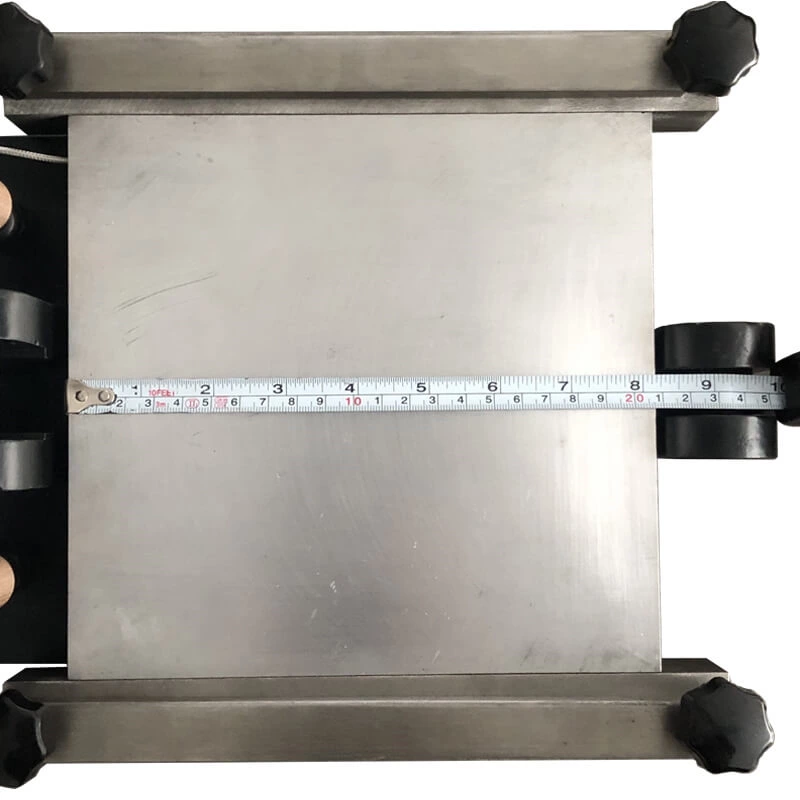 Prensa de emenda de correia de resfriamento de água para correia transportadora de pvc de 200-400mm, transmissão e correia plana