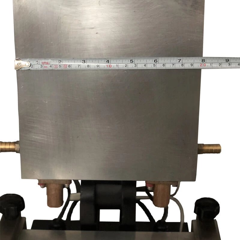 Prensa de emenda de correia de resfriamento de água para correia transportadora de pvc de 200-400mm, transmissão e correia plana
