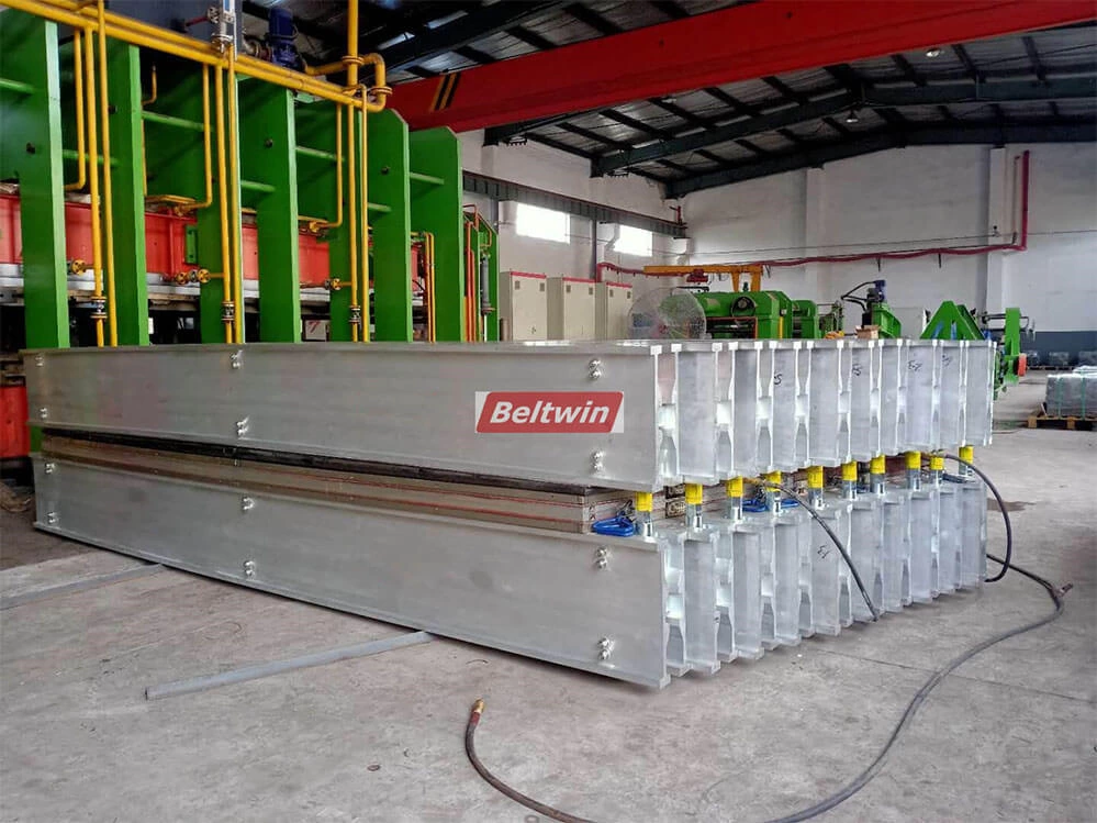 Vulcanizador de correia transportadora de borracha de cabo de aço de 3000 mm de largura DSLQ-S