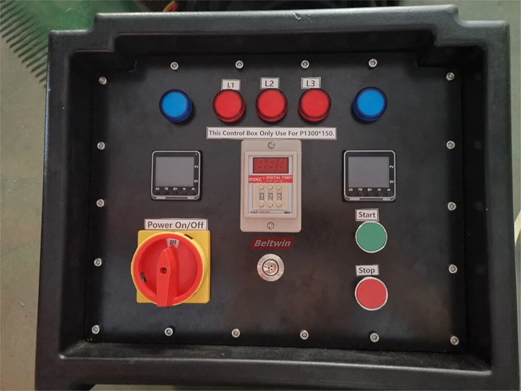 Prensa de emenda de correia de arrefecimento a água Corpo em aço inoxidável PB600-1600